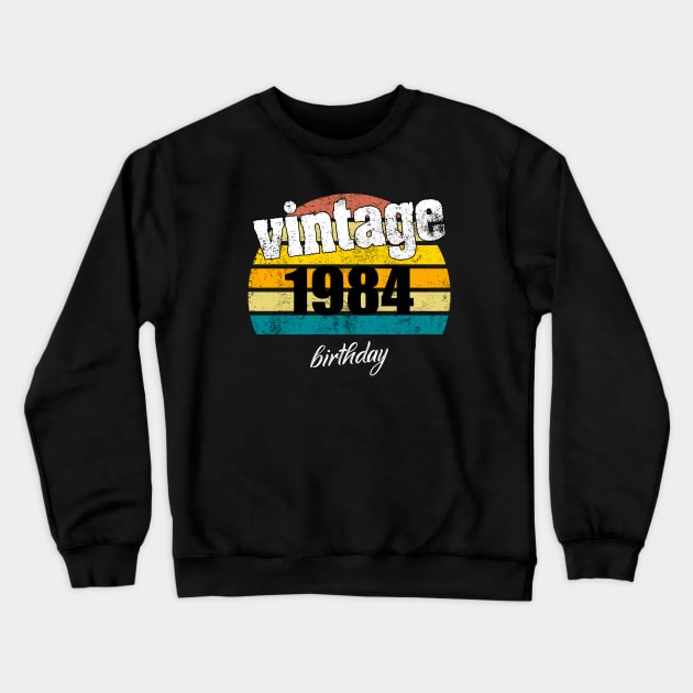 vintage 1984 Crewneck Sweatshirt by Yous Sef